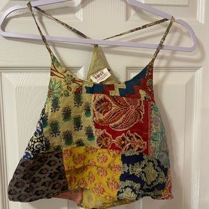 Handmade Patchwork Tank NWOT